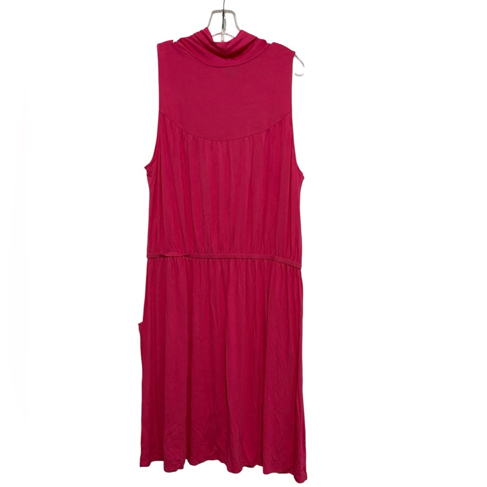 Oversized NIP Sleeveless Cowl Neck Dress - Picture 2 of 4
